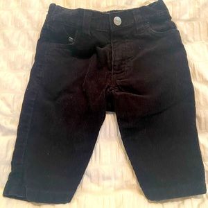 Black Corduroy Pants.